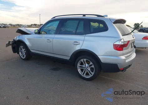 2007 BMW X3 3.0Si from USA, damaged, VIN WBXPC93497WF22843